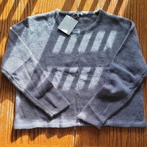 NIA Gray Women's Cardigan Sweater